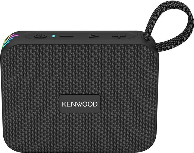 Kenwood AS-60BT Bluetooth-Lautsprecher in Schwarz mit USB-C Anschluss - Bild 1
