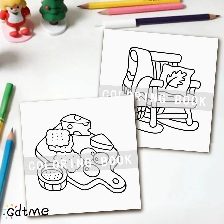 VIBES Malbuch mit Cartoon-Motiven für Erwachsene und Jugendliche in Multicolour zur Entspannung und zum Stressabbau - Bild 4