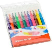 Nachfüllset für elektrischen Airbrush Stift in Peach und Multicolour - Bild 1