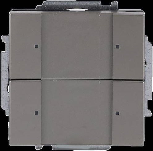 Busch-Jaeger Tastsensor 6126/01-866 aus Edelstahl in Silber/Grau/Transparent - Bild 1