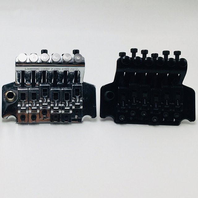 Floyd Rose Double Tremolo Bridge für E-Gitarren in Schwarz - Bild 1