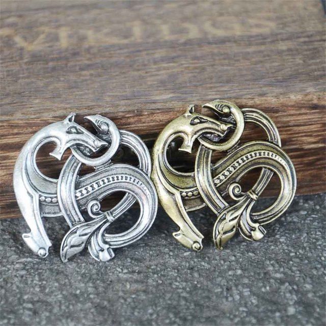 Brosche Drache, Nostalgie, Unisex - Bild 1
