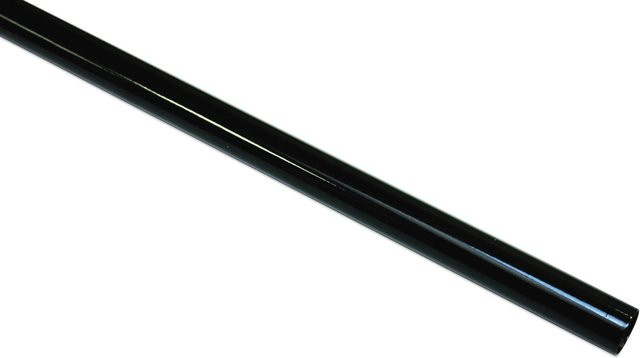 Gardinia Gardinenstange Chicago in Schwarz aus Metall mit einem Durchmesser von 20 mm und einer Länge von 160 cm - Bild 1