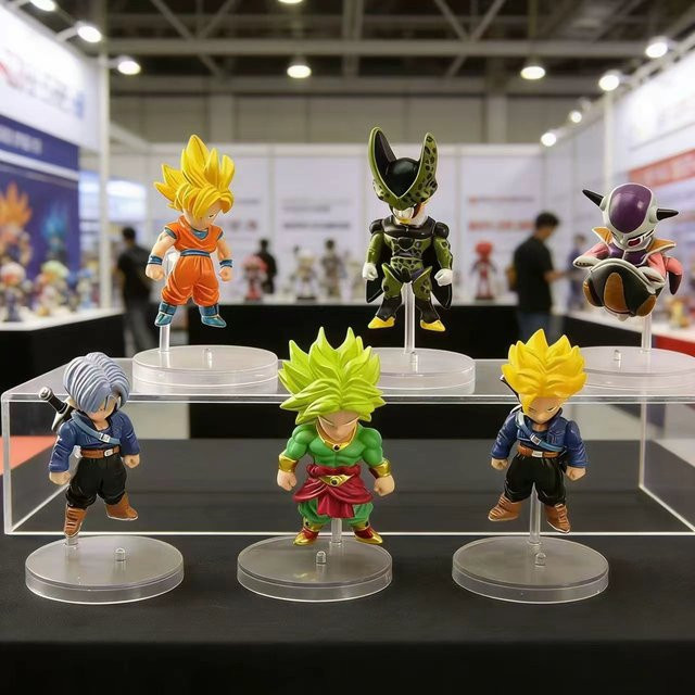 Bandai Dragon Ball Anime Figur Goku Vegeta, 6-teiliges Set - Bild 1