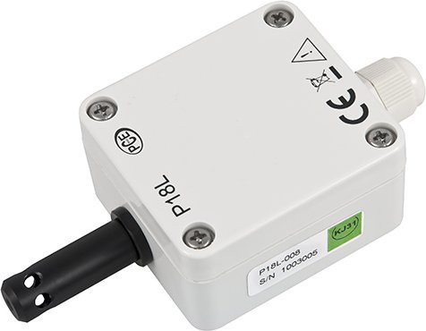 PCE Instruments Temperatur- und Feuchtemessumformer PCE-P18L in Weiß, wandmontiert - Bild 1