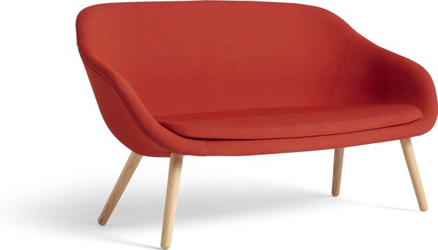 HAY Aal Sofa in Rot mit organischem Design und Stoffbezug - Bild 1