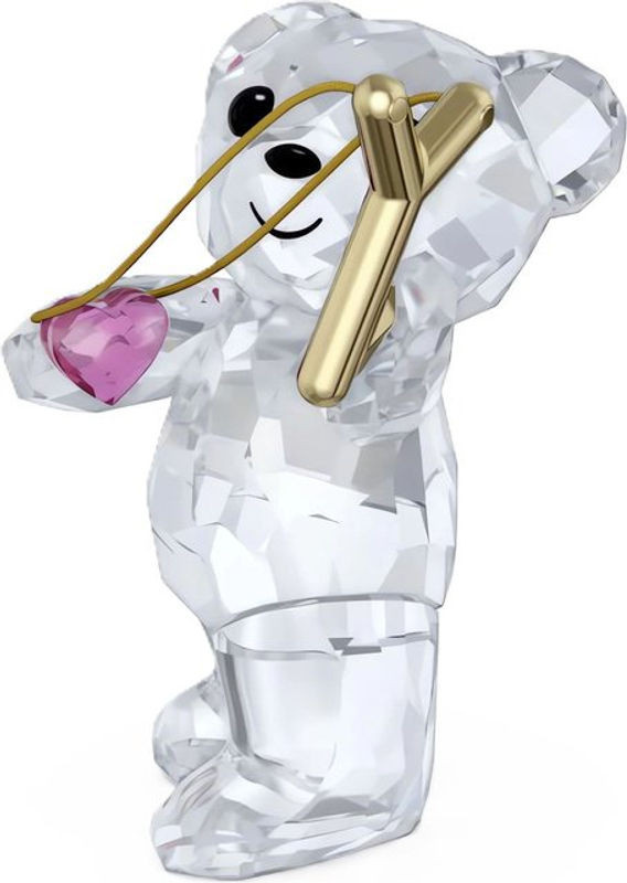 SWAROVSKI Kristallfigur Ich sende dir meine Liebe in Transparent als Dekoration aus Glas und Metall - Bild 1