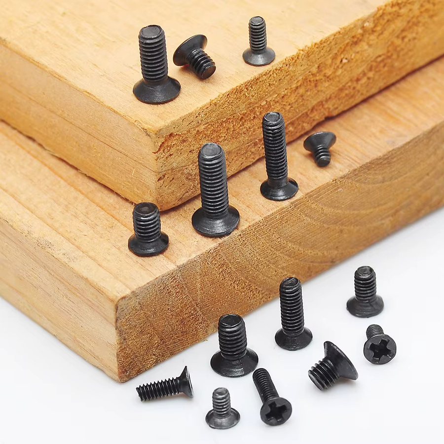 AXK 720-teiliges Schraubenset aus Kohlenstoffstahl in Schwarz mit Senkkopf und Kreuzschlitz für Computer, Notebooks und Laptops (M1.4, M1.7, M2, M2.5, M3) - Bild 3