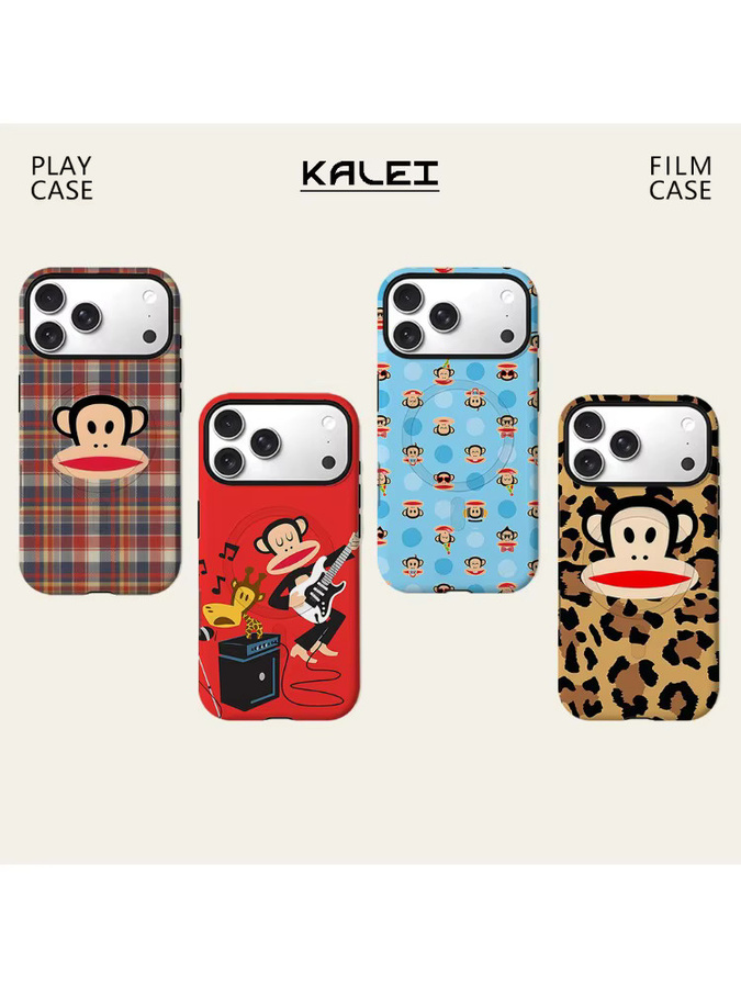 Paul Frank Magnetische Handyhülle für iPhone 17 16 15 14 13 Pro Max Plus Robuste Einzel- und Doppelschicht-Schutzhülle - Bild 7