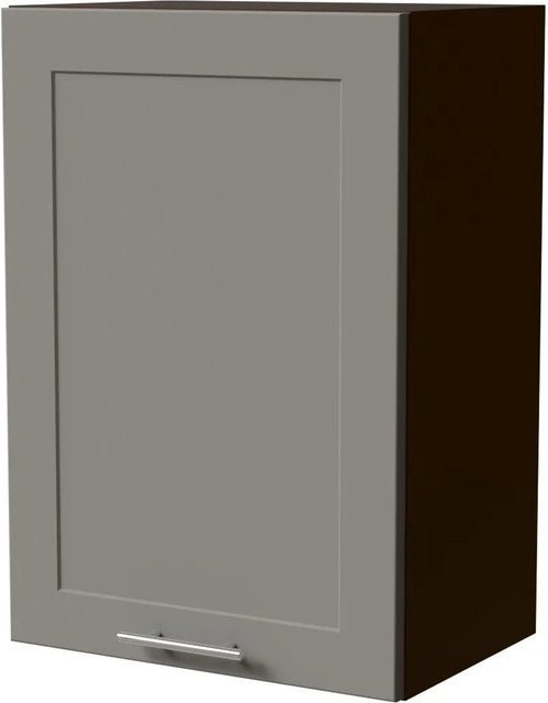 Feldmann-Wohnen Hängeschrank Oslo W2/50 Küchenschrank in Lava / Dust Grey Matt, B/T/H: 50 x 32,5 x 72 cm - Bild 1