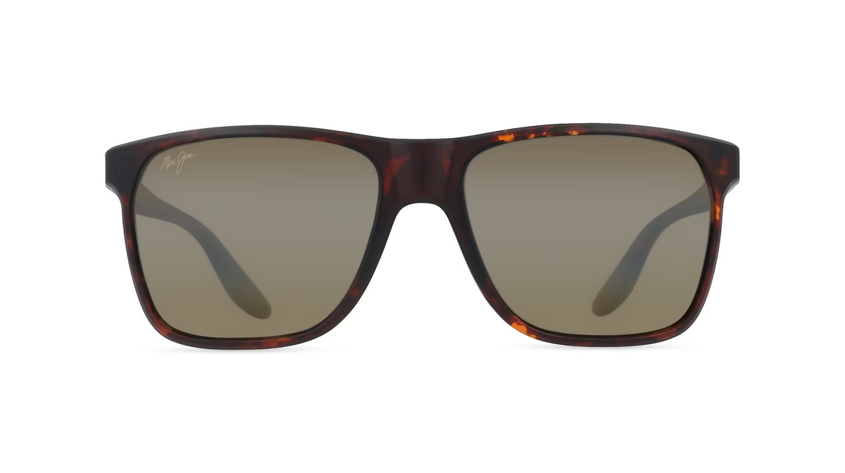 Maui Jim H603 Sonnenbrille, Vollrand, Quadratisch, Kunststoff, Herren, Braun - Bild 1