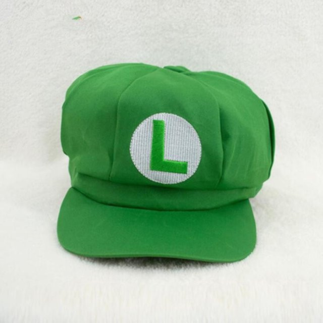 Super Mario Cosplay Hut, grün, Unisex - Bild 1