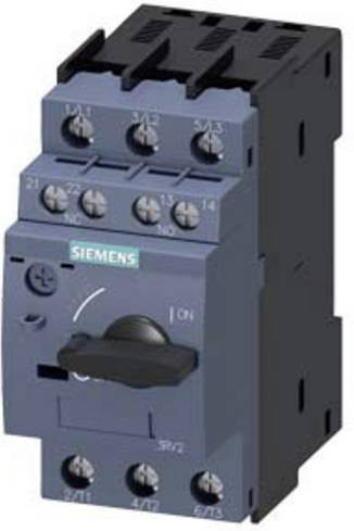 Siemens 3RV2021-1DA15 Leistungsschalter in Grau mit Einstellbereich 2.2 - 3.2 A und einer Schaltspannung von max. 690 V/AC, B/H/T: 45 x 97 x 97 mm - Bild 1