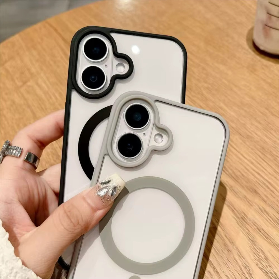 Stoßfeste MagSafe Hülle für iPhone 11 bis iPhone 17 Pro Max, Transparente Magnetische Schutzhülle von Ricestate - Bild 2