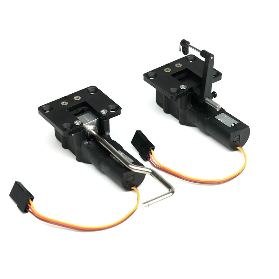 SKYAREA Mini-Fahrwerk, einziehbares digitales servoloses Metall, Schwarz - Bild 2