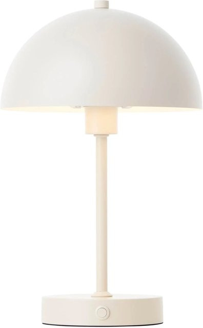 mokebo LED Tischlampe Der Leuchtturm, kabellose Akku Tischleuchte in Beige, dimmbar und aufladbar - Bild 1