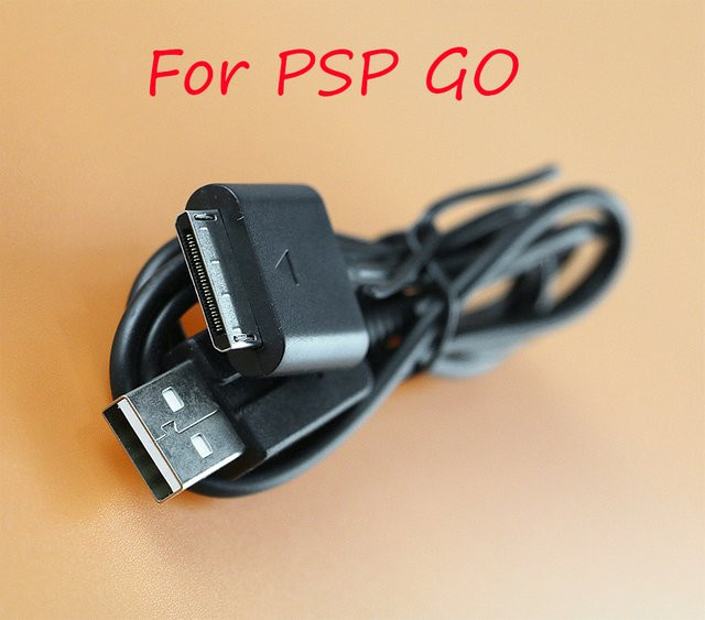 20er Set Sony USB-Ladekabel und Datenübertragungskabel für PSP Go PSP-N1000 in Schwarz, Länge: 1 m - Bild 1