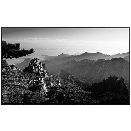 papermoon EcoHeat Infrarotheizung Landschaft Schwarz Weiss mit Matt-Effekt und App-Steuerung - Bild 2