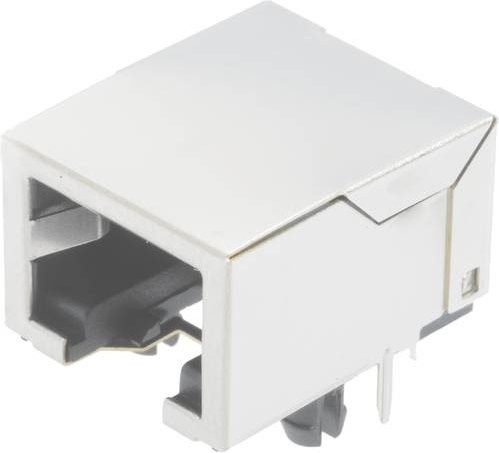 HARTING Buchse 09 45 551 1102 mit 8 Polen für Sensoren in Weiß - Bild 1