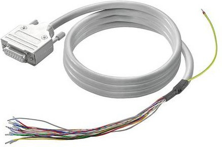 Weidmüller SPS-Verbindungsleitung PAC-HD15M-F-V0-4M in Grau - Bild 1