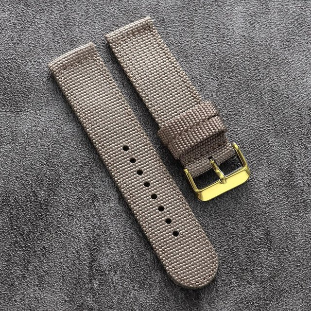 TolTales Uhrenarmband Nylon, Schwarz, Unisex - Bild 1
