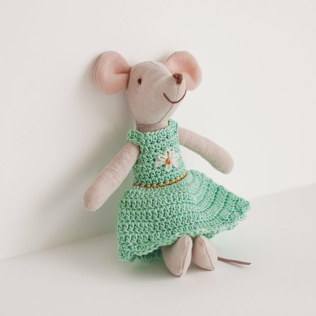 Yiran toy Plüschmaus Puppe, Kuscheltier, ab 6 Jahren - Bild 1