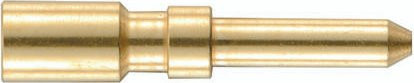 HARTING 09151006121 Crimpkontakt aus Messing mit Goldbeschichtung - Bild 1