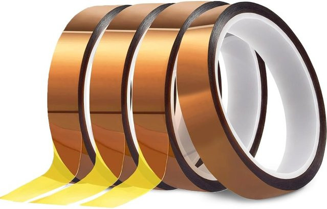 Gold Finger Hochtemperaturbeständiges Polyimid-Klebeband, Antistatisches PET-Isolierband für Lithium-Batterien, Farbe: Gold, B/T/H: 33,0 x 30,0 x 4,0 cm - Bild 1