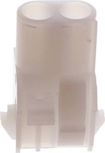 TE Connectivity Universal-MATE-N-LOK Buchsengehäuse-Kabel in Weiß, Rastermaß: 6.35 mm, Polzahl: 1-480701-0 - Bild 1