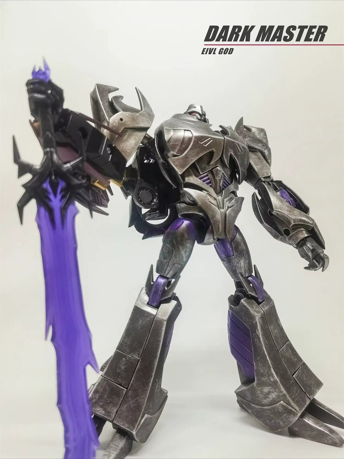 Bandai Gear Factory Transformers APC Toys Transformation Dark Master Evil God TFP MG Tank Megatank God Vessel Actionfigur - Bild 3