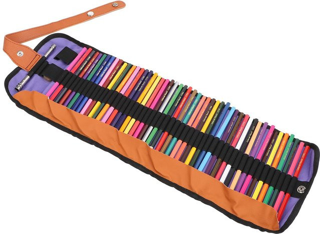 GoolRC Buntstift-Set mit hoher Farbsättigung, 50 Stück, Multicolor und Schwarz - Bild 1