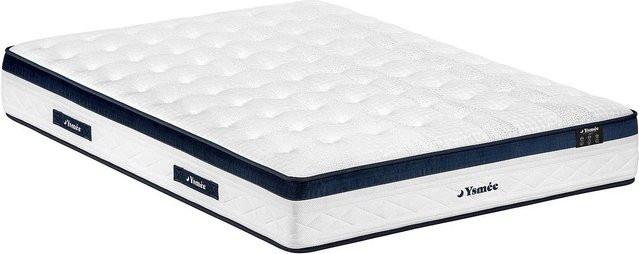 YSMÉE Hybrid-Taschenfederkern-Matratze mit Schaumstoff in Weiß, B/T: 180 x 200 cm - Bild 1