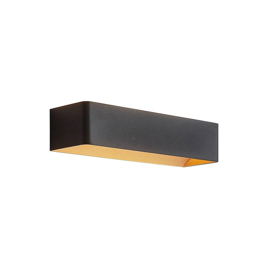 Arcchio LED Wandleuchte Modern Schwarz aus Aluminium mit Up-Down Lichteffekt - Bild 2