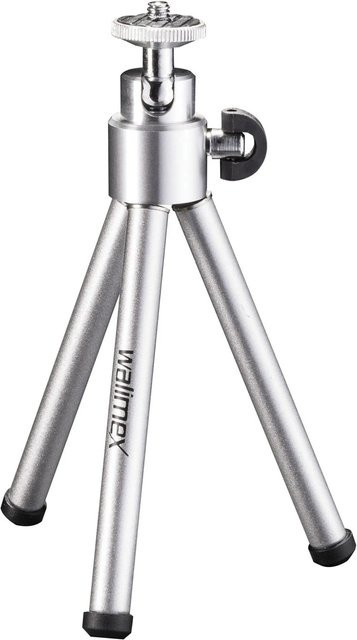 Walimex WT-070 Ministativ mit Kugelkopf in Silber, Höhe: 26 cm - Bild 1