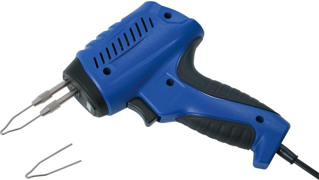 LUX-TOOLS Lötpistolen Set 100 W in Blau und Schwarz - Bild 1