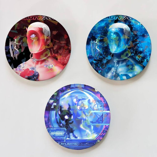 Brosche C-Chase Atlantic Laser Button Pins, Unisex - Bild 1