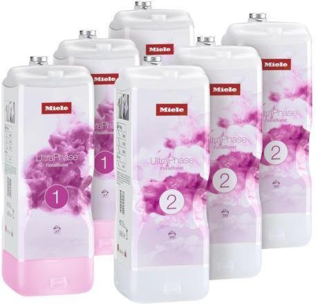 Miele UltraPhase FloralBoost VC Waschmittel Set, 6 Stück, multicolour - Bild 1