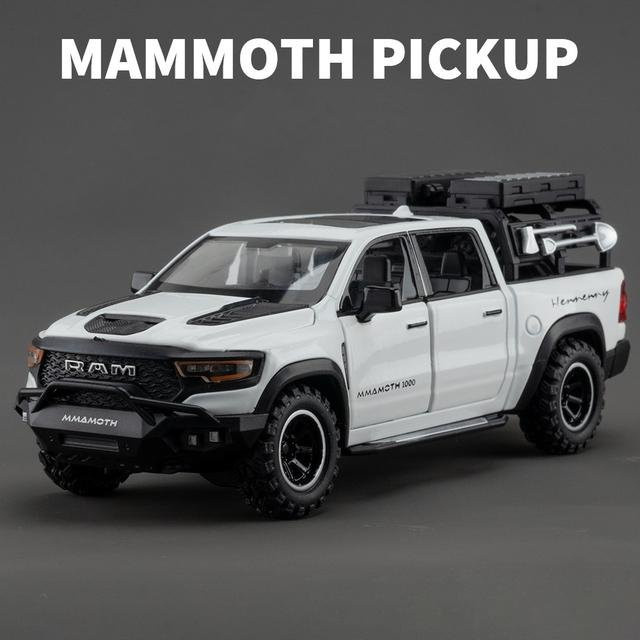 Maisto Dodge Ram 1000 Trx Mammoth Picku, Modellauto, 1:32, Licht und Sound, ab 4 Jahren - Bild 1