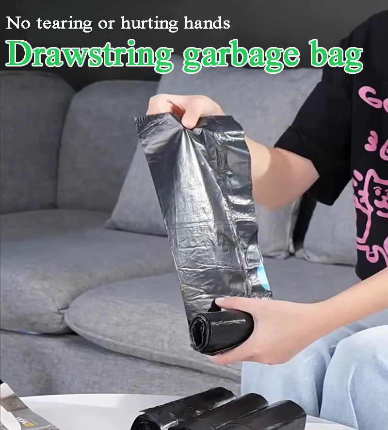 Untior Müllsäcke Schwarz mit automatischer Dichtung für Küche, Wohnzimmer und Badezimmer - Bild 6
