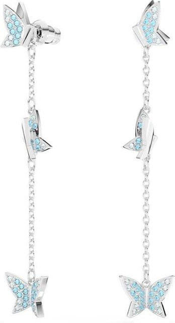 Swarovski Ohrringe, Rhodinierte, Kristall, Silber, Damen - Bild 1