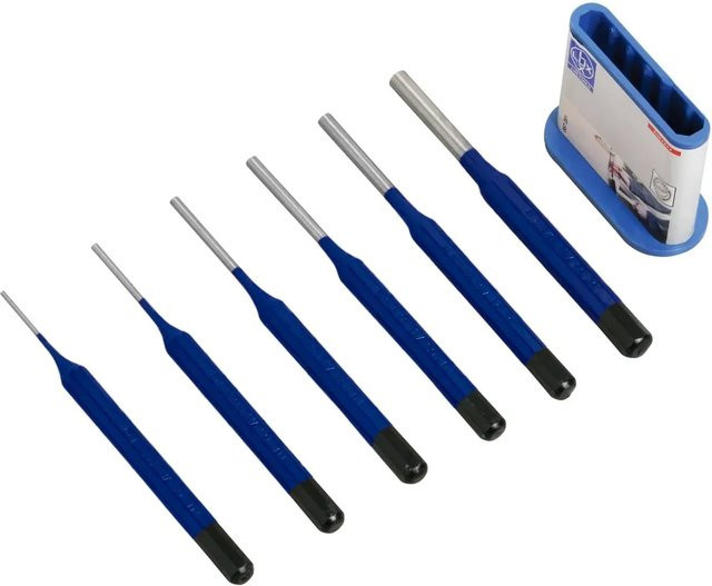LUX-TOOLS Splintentreiber Satz 6-teilig in Blau - Bild 1