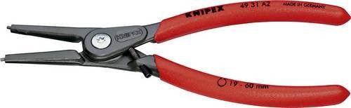 KNIPEX Präzisions-Sicherungsringzange für Außenringe auf Wellen mit Überdehnungsschutz, grau atramentiert mit rutschhemmendem Kunststoffüberzug, 180 mm - Bild 1