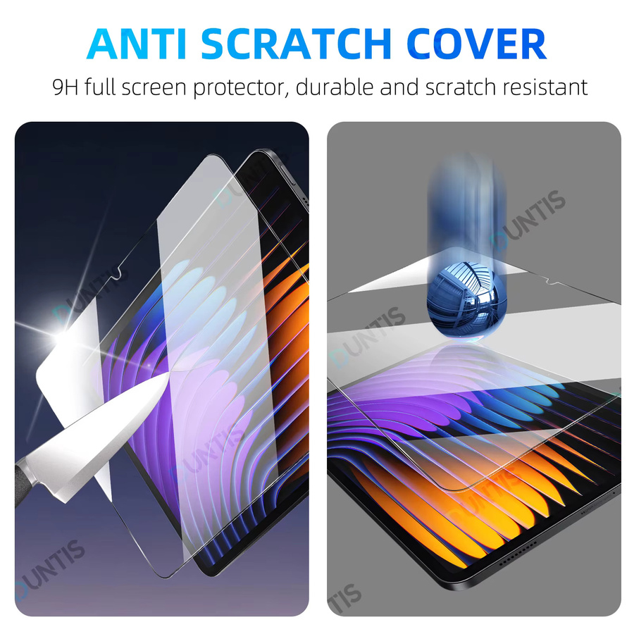 Xiaomi Premium Panzerglas Screen Protector für Xiaomi Pad 7 und Pad 7 Pro, Transparent, 9H Härte, HD Anti-Scratch Schutzfolie - Bild 2