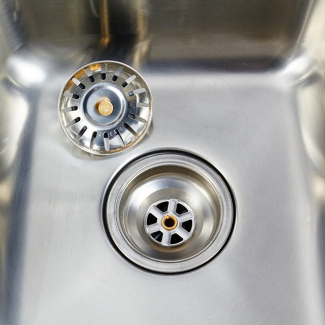 LEENKEA Edelstahl Abflusssieb für Küchen- und Badezimmerwaschbecken - Bild 1