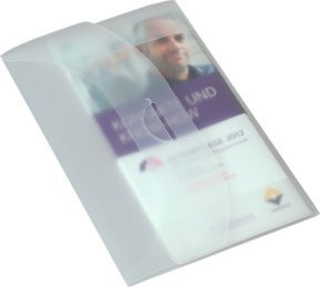 Eichner PP-Sammeltaschen aus Polypropylen, transparent, DIN A5, B: 15,8 cm, H: 21,0 cm, T: 2,0 cm - Bild 1