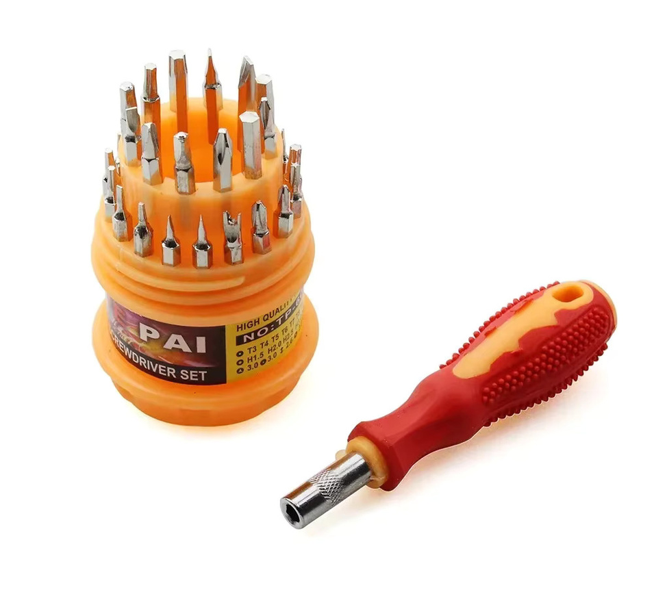 Skeyo 31-in-1 Präzisions-Schraubendreher-Bit-Set mit magnetischer Verlängerung für Reparaturarbeiten - Bild 2