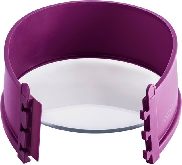 COOX Springform mit Glasboden und Silikonring, Durchmesser: 18 cm, Lila - Bild 1