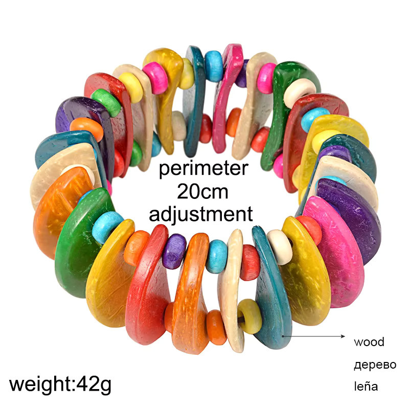 Uddein Armband, Holzperlen, Damen - Bild 3