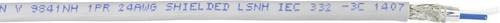 Belden 9841 Busleitung Grau Meterware 1 x 2 x 0,2 mm² - Bild 1