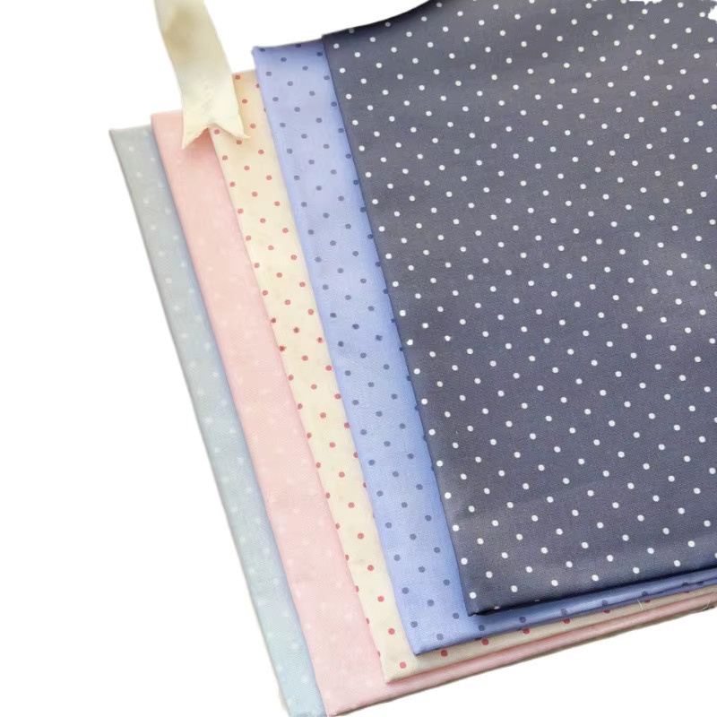 Xintianji Baumwollstoff mit Polka-Dot-Print in Multicolor für DIY-Näharbeiten und Textilien - Bild 4